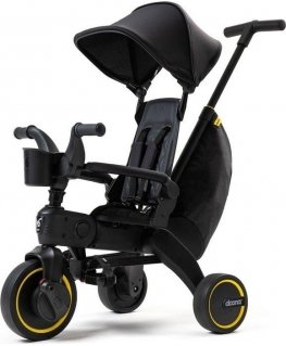 Doona Liki Trike S5 5in1 Folding Tricycle, Black