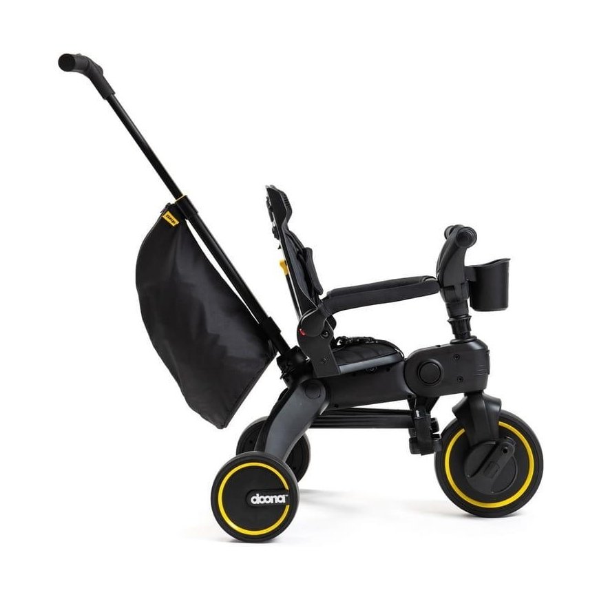 Doona Liki Trike S5 5in1 kokoontaittuva kolmipyörä, musta – 5