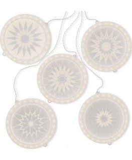 AmeliaHome Led Lasimaalaus AH MANDAL CIRCLE SET 5 KPL.