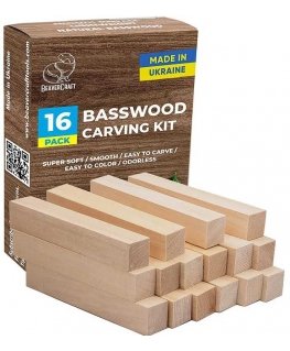 Table - blank BeaverCraft BW16 16 pcs. for carving