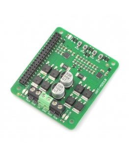 Cytron HAT-MDD10 - two-channel DC motor controller 24V/10A - Raspberry Pi add-on
