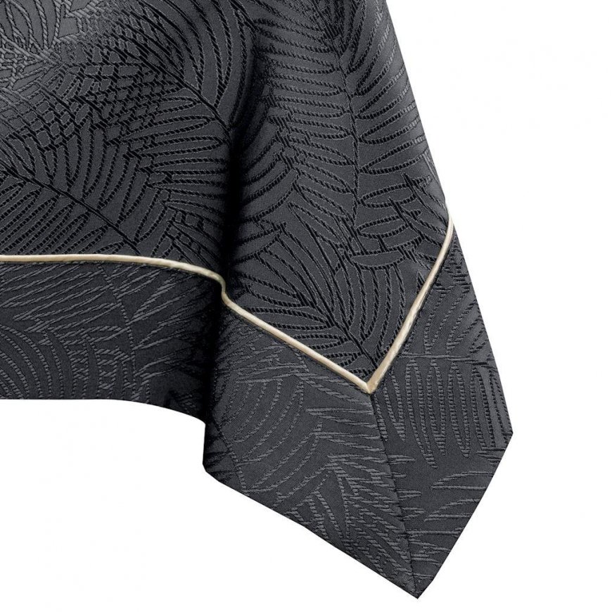 AmeliaHome Tablecloth AH GAIA BRD PPG DARKGREY”, 140x450 – 2