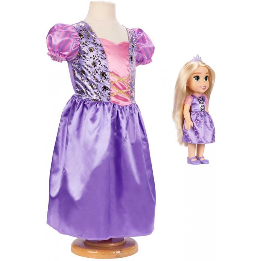Jakks Pacific Disney Rapunzel nukke + puku 38cm – 3