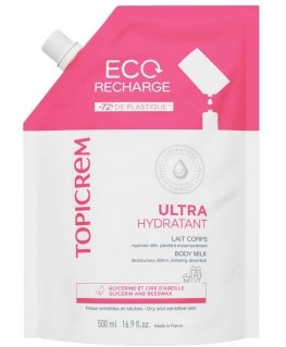 Topicrem UH ultrakosteuttava vartalomaitotäyte 500 ml