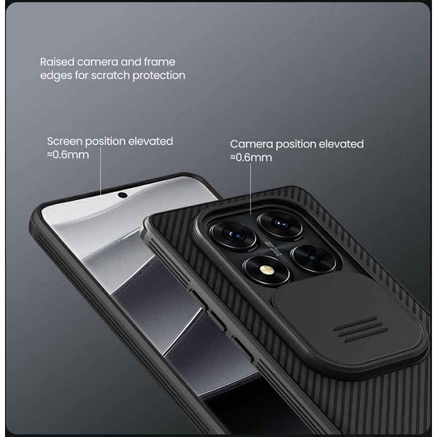 Nillkin CamShield PRO Hard Xiaomi Redmi Note 14 Pro 5G/Poco X7 5G phone case black – 2