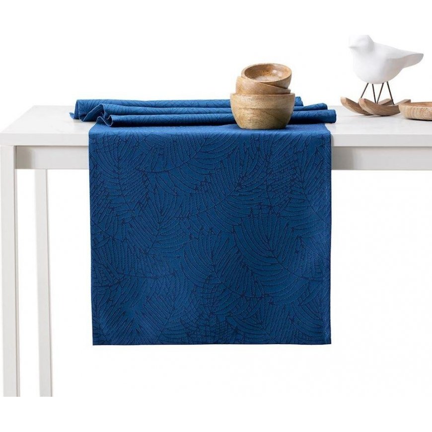 AmeliaHome Tablecloth AH GAIA HMD INDIGO 30X80