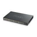 Zyxel GS1920-48HPV2 Vadīts Gigabit Ethernet (10/100/1000) Power over Ethernet (PoE) Melns