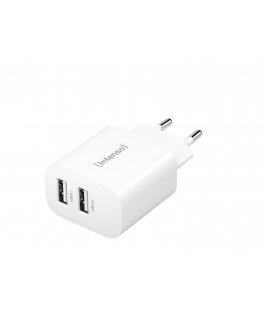 Intenso POWER ADAPTER 2XUSB-A/7802412 Universal White AC Indoor