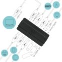 i-tec U3HUB742 interfeisa centrmezgls USB 3.2 Gen 1 (3.1 Gen 1) Type-B 5000 Mbit/s Melns i-tec U3HUB742 interfeisa centrmezgls USB 3.2 Gen 1 (3.1 Gen 1) Type-B 5000 Mbit/s Melns