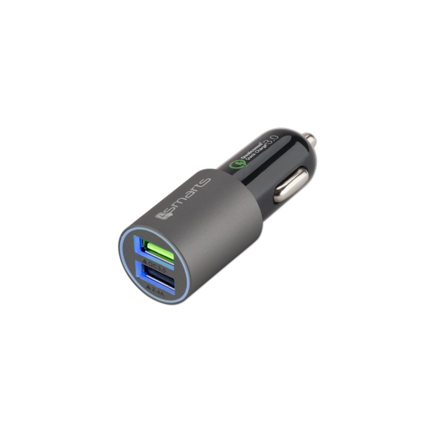 4smarts 4S464458 Universaali musta Lightning Pikalataus Auto