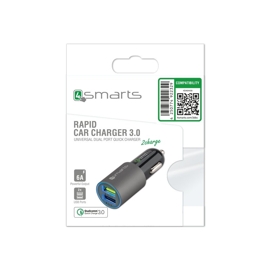 4smarts 4S464458 Universal Black Lightning Fast charging Auto – 2