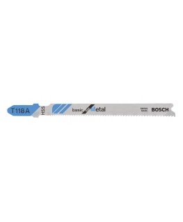 Bosch T 118 A Figūrzāģa asmens Ātrgriezējtērauds (HSS) 5 pcs