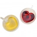 EXTRALINK HOME KUBEK MIŁOSNY SZKLANKA W KSZTAŁCIE SERCA PODWÓJNA ŚCIANA ŻAROODPORNY 250ML EXTRALINK HOME KUBEK MIŁOSNY SZKLANKA W KSZTAŁCIE SERCA PODWÓJNA ŚCIANA ŻAROODPORNY 250ML