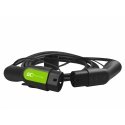 Green Cell EV13 elektromobilių įkrovimo kabelis Juoda Type 2 1 5 m Green Cell EV13 elektromobilių įkrovimo kabelis Juoda Type 2 1 5 m