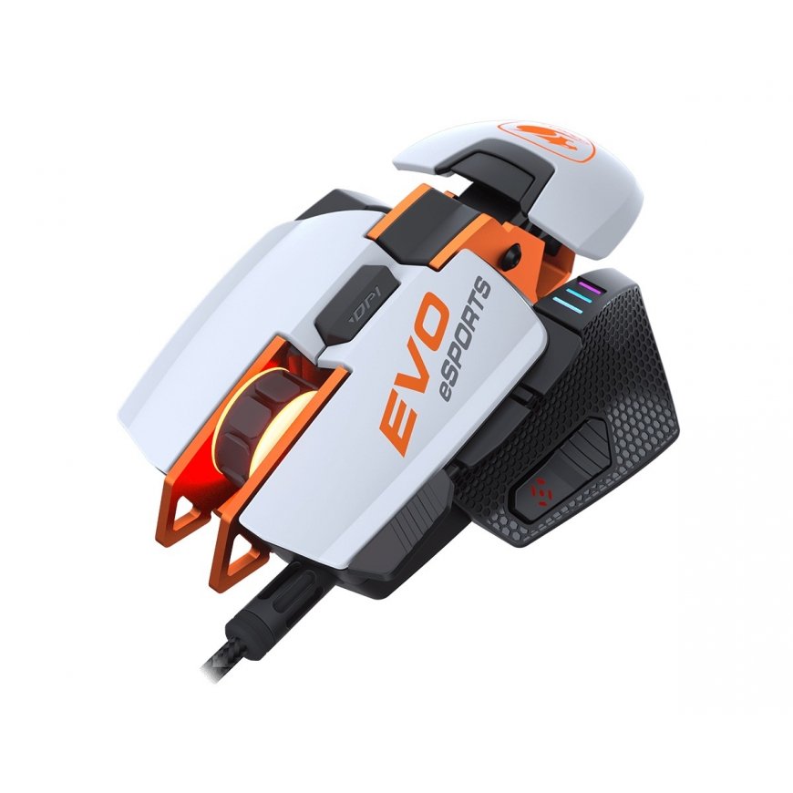COUGAR Gaming 700M EVO eSPORTS pele Speļu Labā roka USB Type-A Optisks 16000 DPI – 4