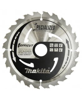 Makita B-64191 diskinio pjūklo ašmenys 19 cm 1 vnt