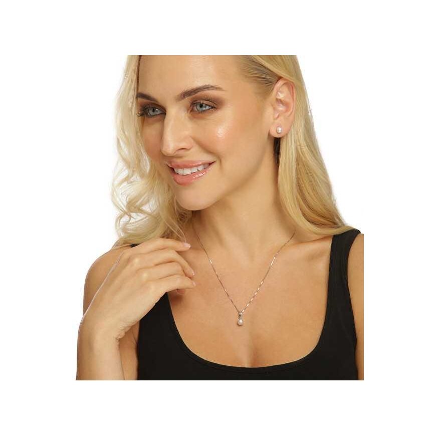 Jwl Luxury Pearls Akoya tikrų perlų auskarai JL0659 – 2