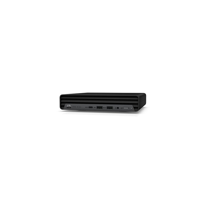 Hewlett Packard (HP) HP PC Pro Mini 400G9 i3-14100T,1x8GB,512GB M.2 NVMe,Intel HD 2xDP+HDMI,WiFi 6E+BT, usb kl. pelė, 90W, Win11 – 2