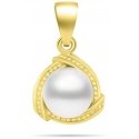 Brilio Silver Gold-plated authentic pearl jewelry set SET268Y (earrings, pendant) Brilio Silver Gold-plated authentic pearl jewelry set SET268Y (earrings, pendant)
