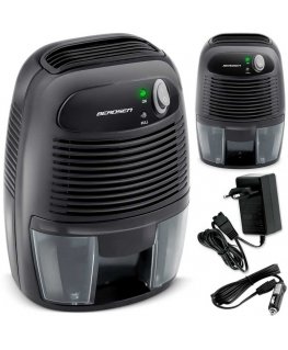 Oro sausintuvas - drėgmės sugėriklis su automobiliniu adapteriu Berdsen BR-68B juoda
