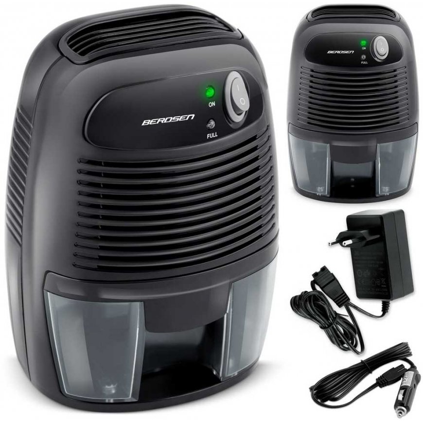 Dehumidifier - moisture absorber with car adapter Berdsen BR-68B black