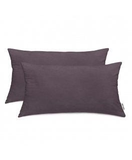 DecoKing Pillowcase CHOCOLATE 40x80*2