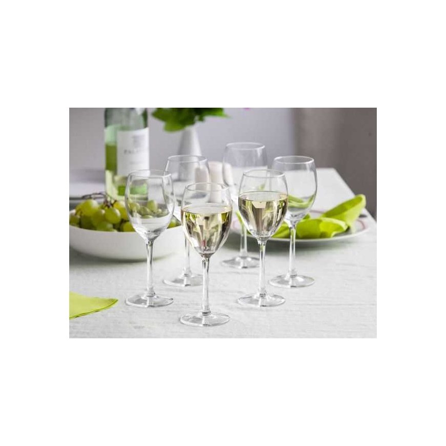 Royal Leerdam DIAMOND WHITE WINE GLASS 250ML 6PCS – 5