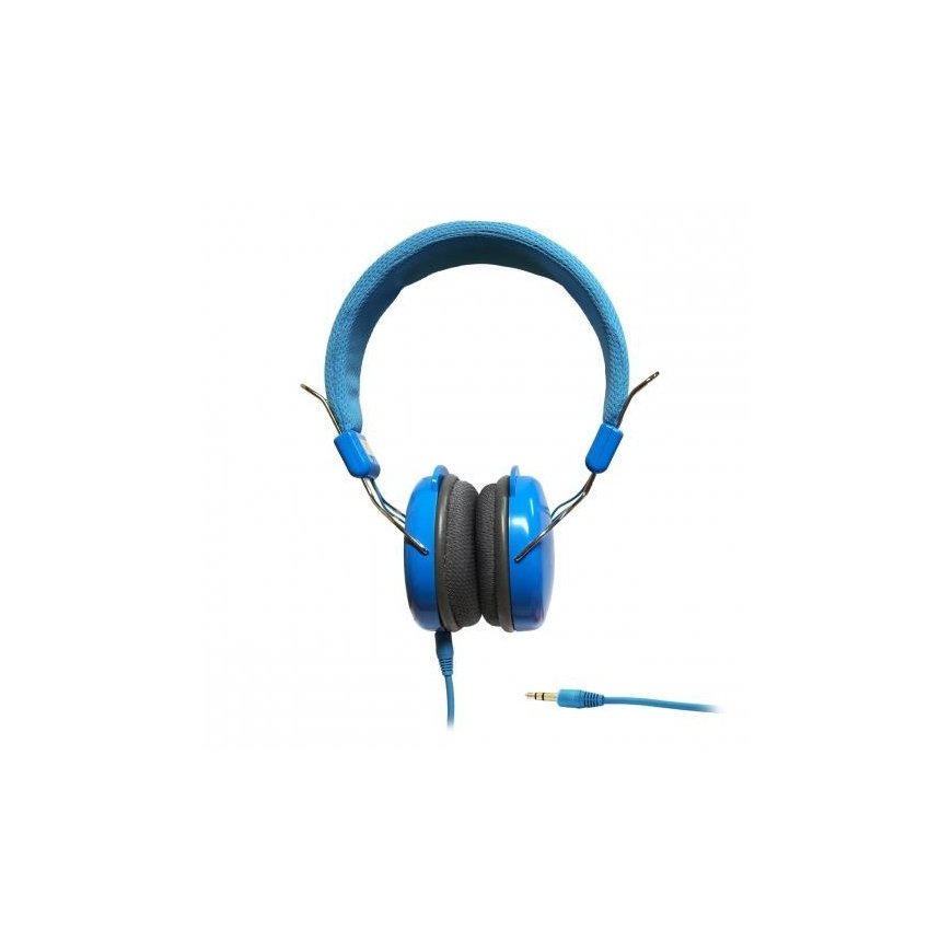 ART lankakuulokkeet Jack 3,5 mm mikrofonilla AP-60B sininen – 3