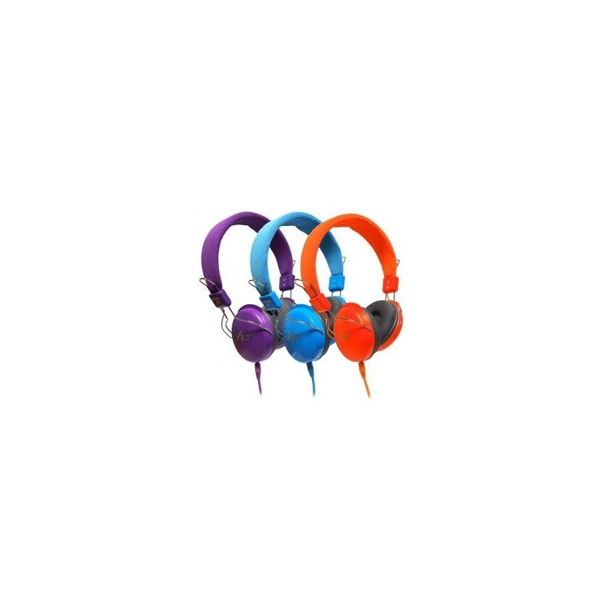 ART wire ausinės Jack 3,5 mm su mikrofonu AP-60B mėlynas – 5