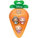 Funko Carrot Pocket POP blister 3 hahmoa Disney Princess Rapunzel Ariel Jasmine pääsiäinen Funko Carrot Pocket POP blister 3 hahmoa Disney Princess Rapunzel Ariel Jasmine pääsiäinen