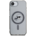 Karl Lagerfeld case for IPHONE 16e (SE 4 2025) compatible with MagSafe KLHMPSE4HLSKCK (IML Metal KC Heads) black Karl Lagerfeld case for IPHONE 16e (SE 4 2025) compatible with MagSafe KLHMPSE4HLSKCK (IML Metal KC Heads) black