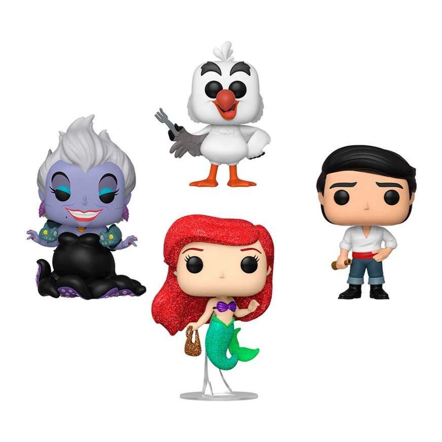 Funko POP pack 4 figures Disney Little Mermaid Exclusive – 2