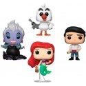 Funko POP pack 4 figures Disney Little Mermaid Exclusive Funko POP pack 4 figures Disney Little Mermaid Exclusive
