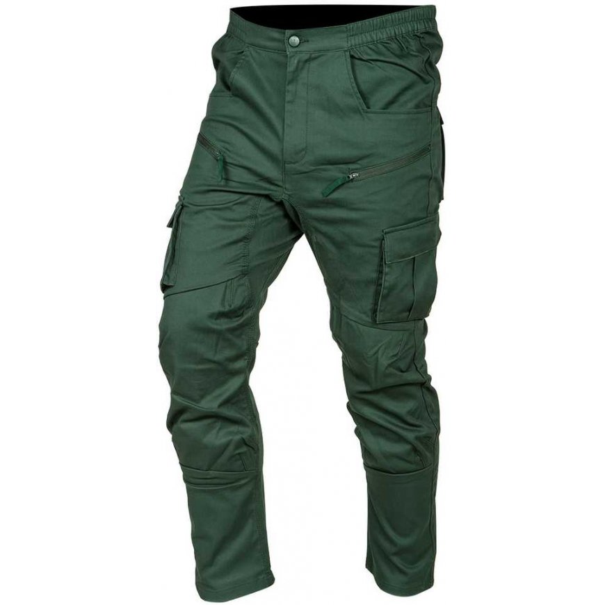 Neo Tools Kelnės robocze OUTDOOR, typu jogger, žalia, dydis XXXL