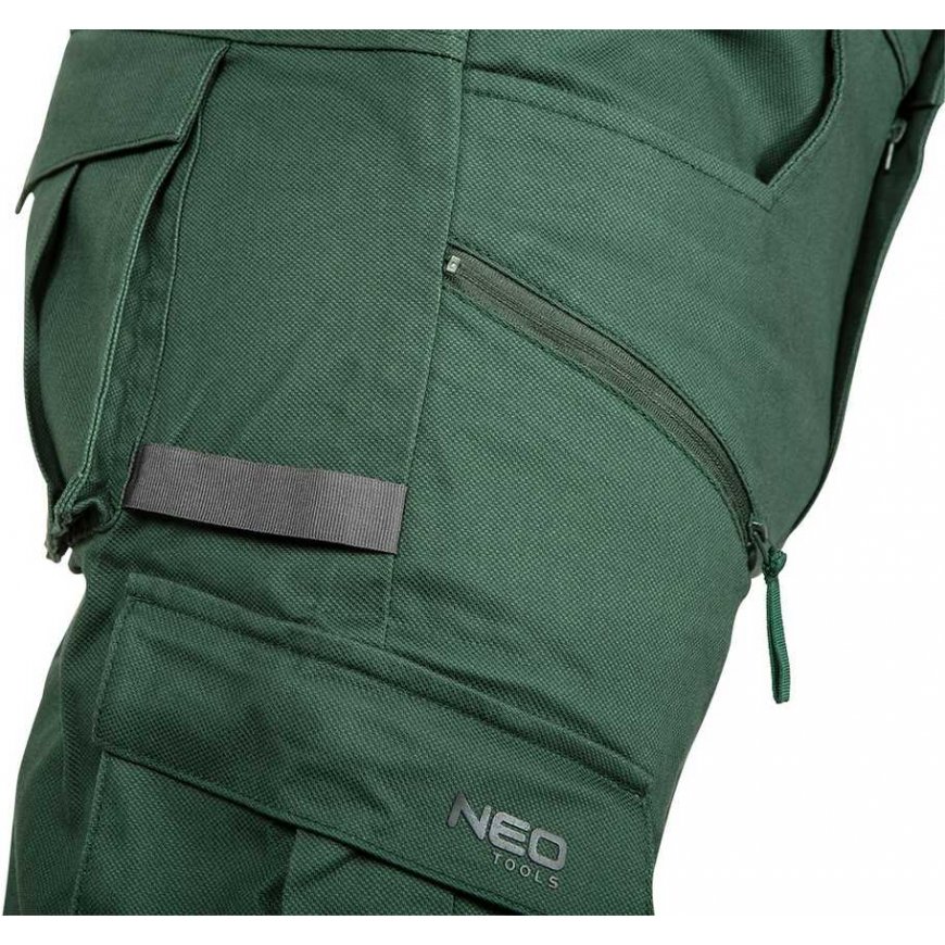 Neo Tools Kelnės robocze OUTDOOR, typu jogger, žalia, dydis XXXL – 2