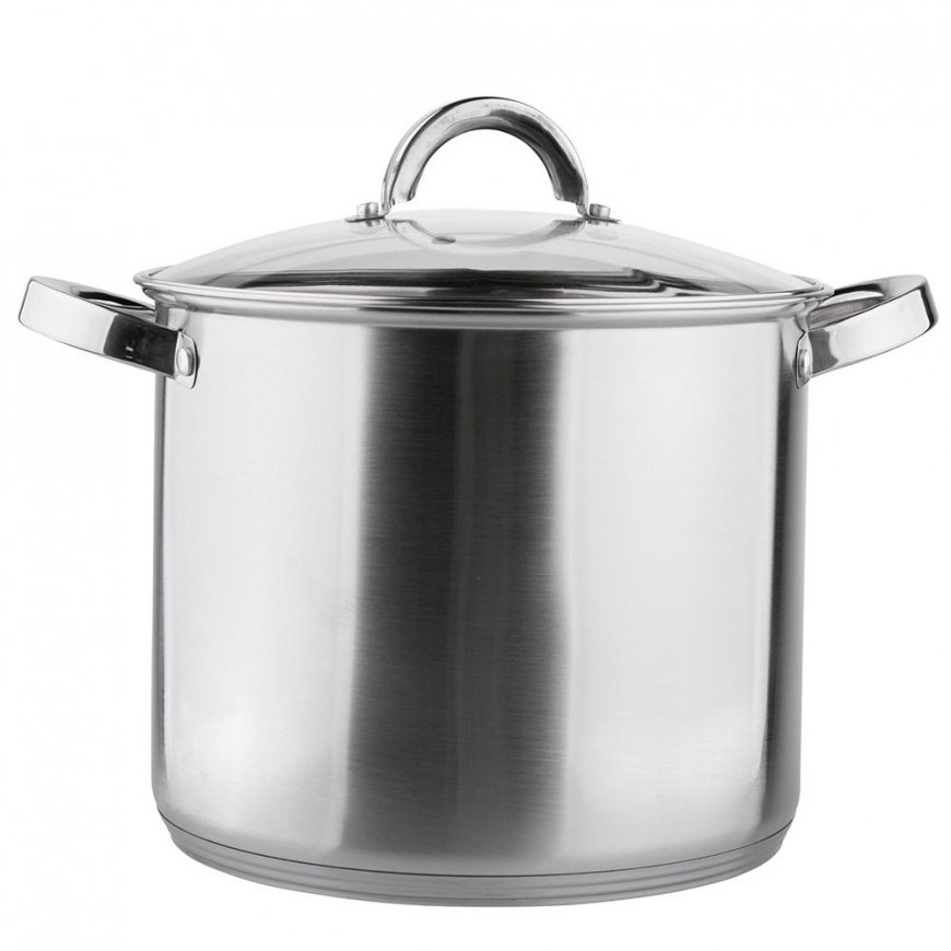 FABIO POT 24CM 8.5L WITH GLASS LID