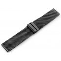 Pacific 12 bracelet - HQ mesh - black 20mm Pacific 12 bracelet - HQ mesh - black 20mm
