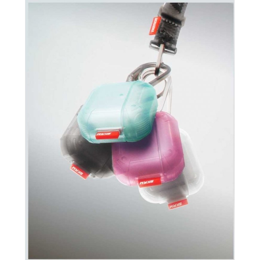 dėklas Skinarma Mecha CE skirta AirPods 4 fuchsia – 5