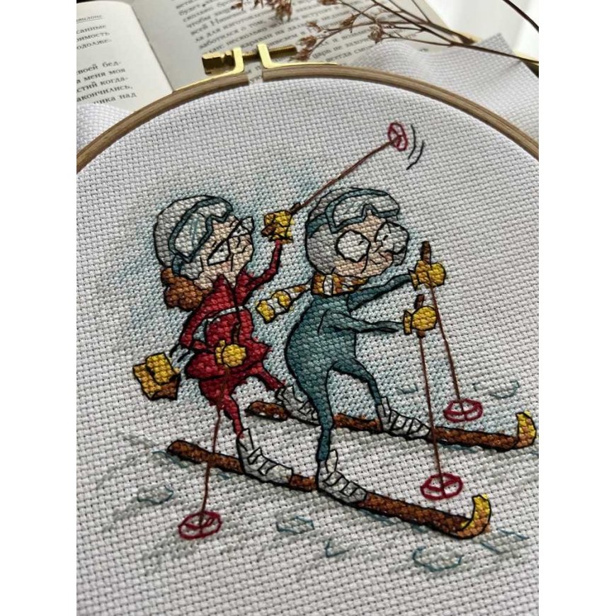 Beldizart Ristipistosarja "Grandmothers Skiers" SANB-24 – 4