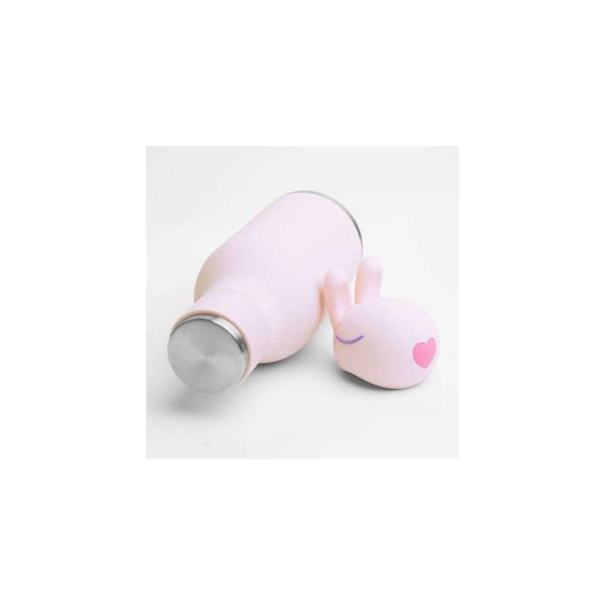 Asobu - Bestie Bunny - 460 ml insulated bottle with straws