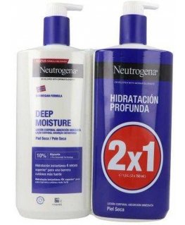 Body lotion Neutrogena NEUTROGENA DEEP HYDRATING 750 ml x 2