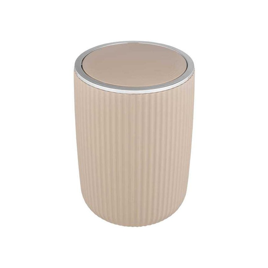 AGROPOLI bathroom basket with swivel lid, 5.5 L, WENKO – 4