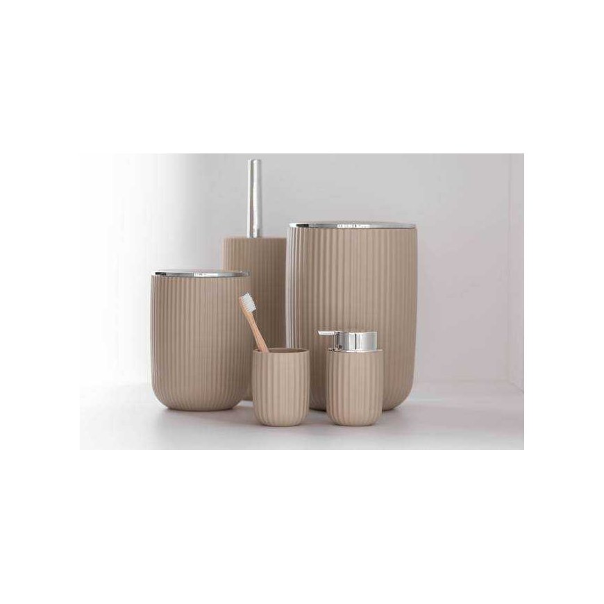 AGROPOLI bathroom basket with swivel lid, 5.5 L, WENKO – 5