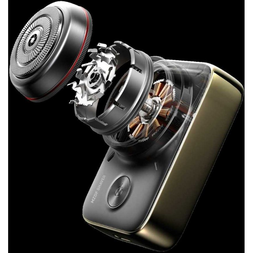 MZDF013 Metz Camerist -parranajokone, Titanium Gold – 3