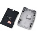 Raspberry Pi 5 dėklas – aliuminis – sidabrinė-juoda – Flirc Raspberry Pi 5 dėklas – aliuminis – sidabrinė-juoda – Flirc