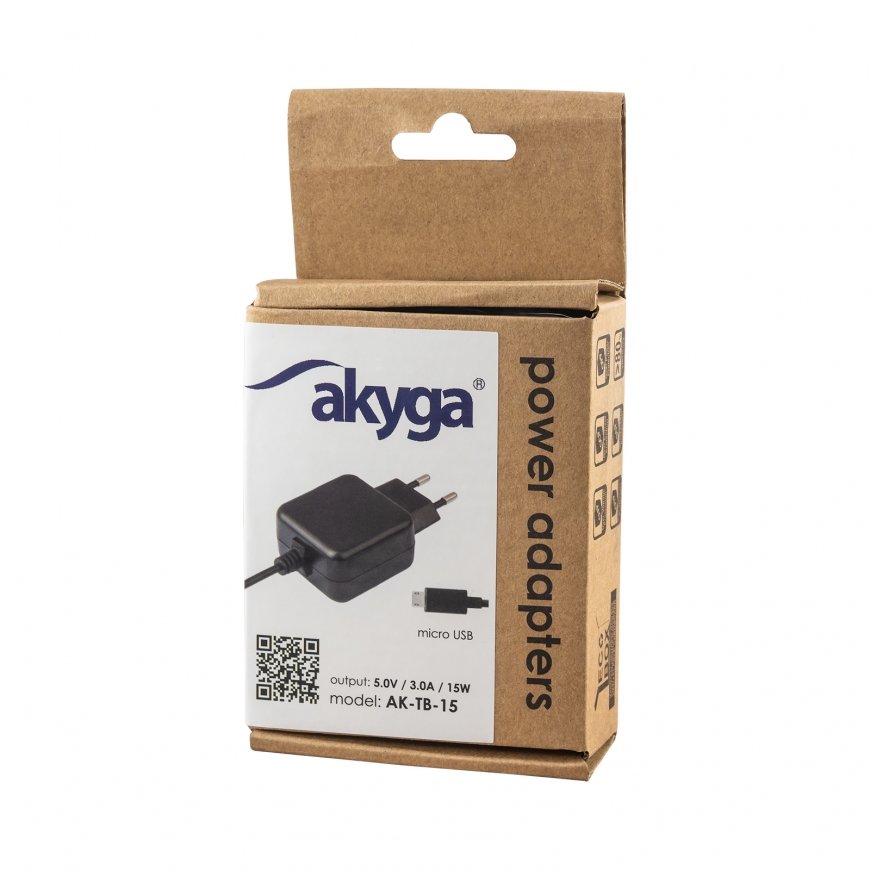 Akyga AK-TB-15 power adapter/inverter Indoor 15 W Black – 4