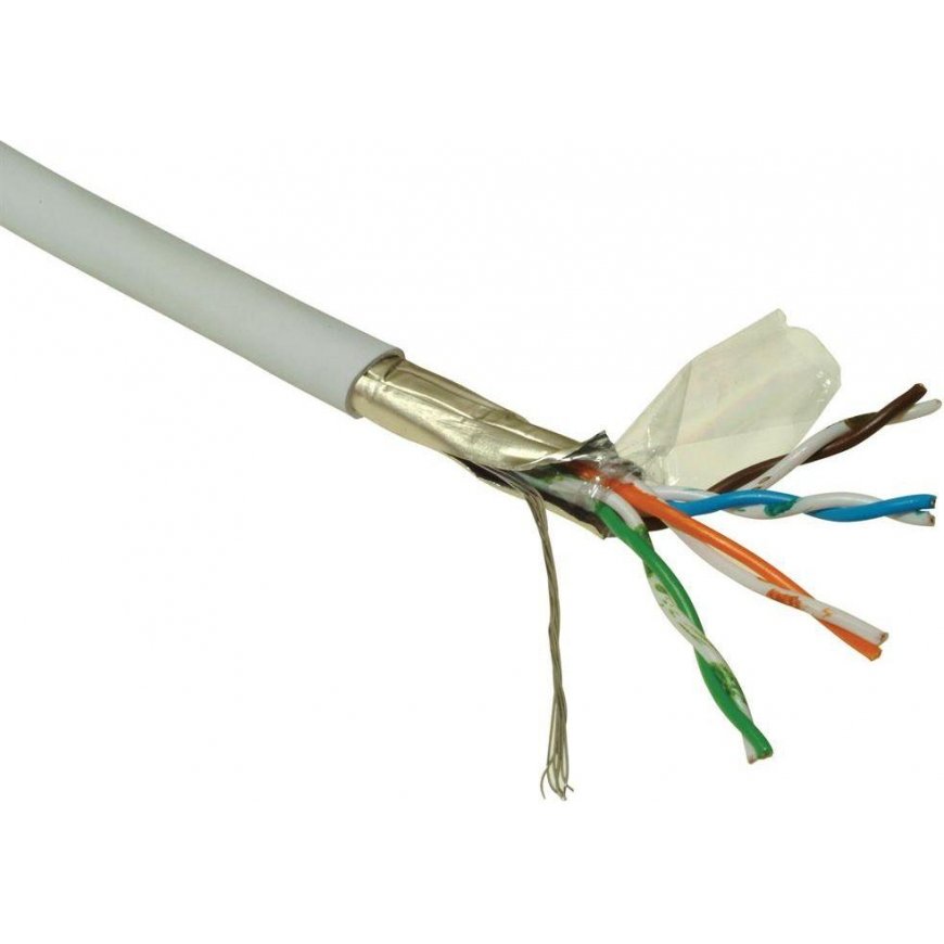 Solarix CAT5e installation cable, FTP, PVC, 305 m strands, box (SXKL-5E-FTP-PVC-GY)