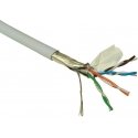 Solarix CAT5e installation cable, FTP, PVC, 305 m strands, box (SXKL-5E-FTP-PVC-GY)