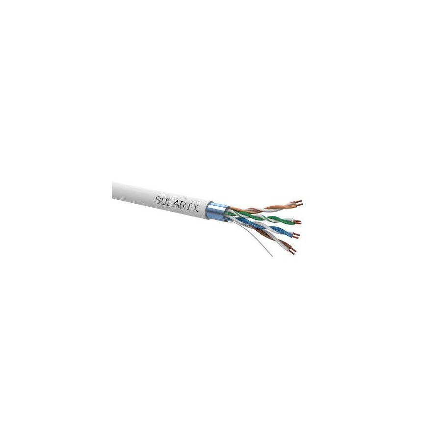 Solarix CAT5e installation cable, FTP, PVC, 305 m strands, box (SXKL-5E-FTP-PVC-GY) – 2