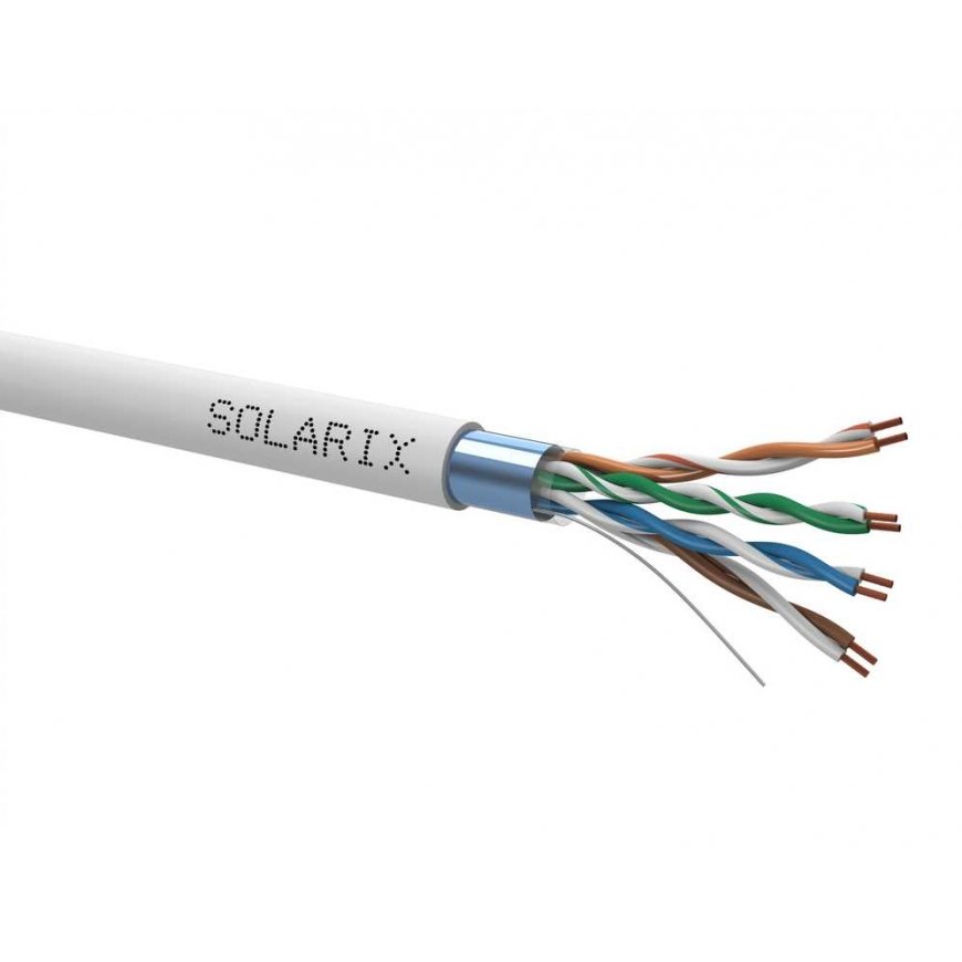 Solarix CAT5e installation cable, FTP, PVC, 305 m strands, box (SXKL-5E-FTP-PVC-GY) – 3